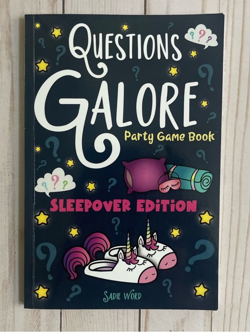 Questions Galore Party Game Book